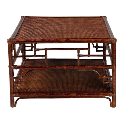 Sebalio Tortoise Natural Rattan Coffee Table