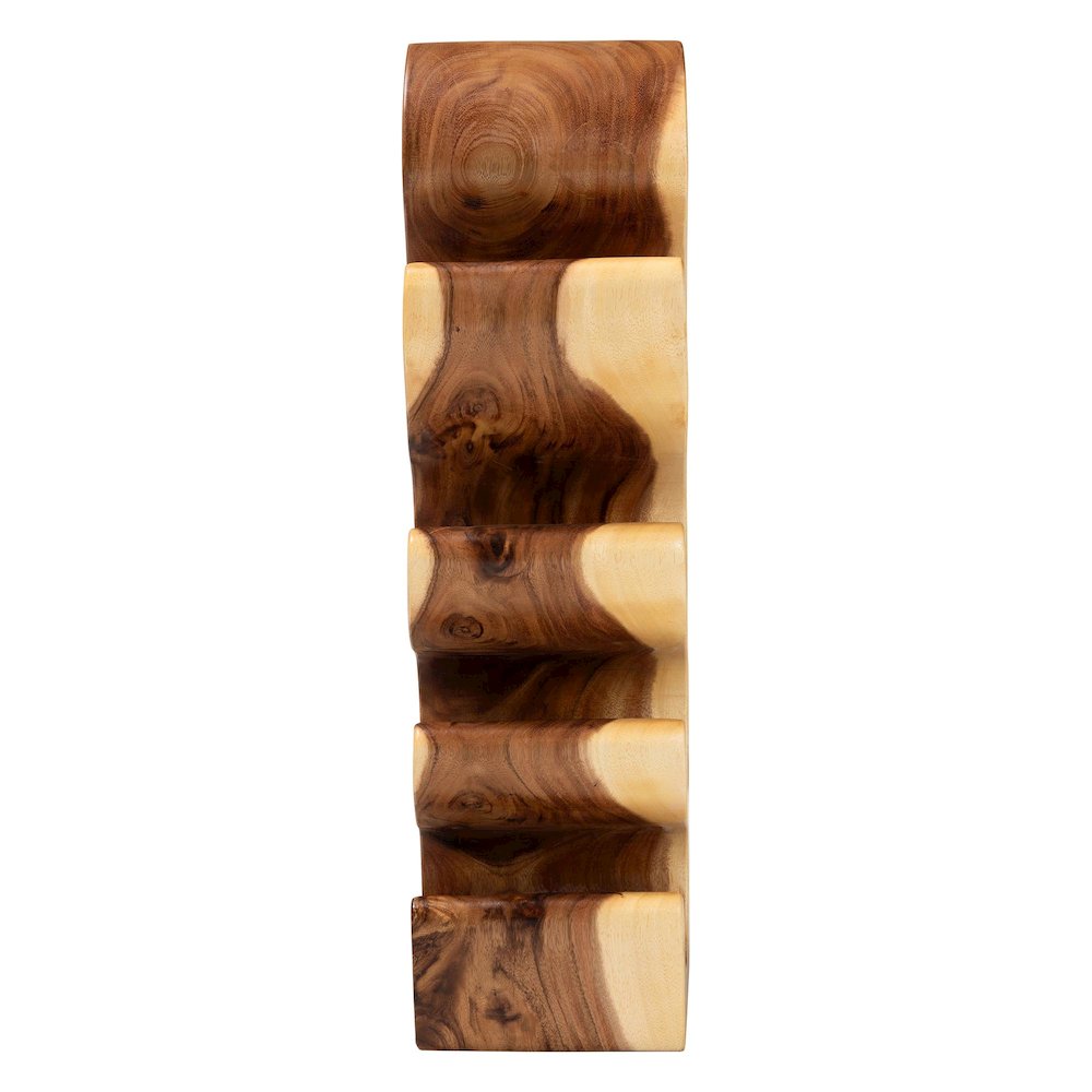 Matana Suar Wood Wine Rack