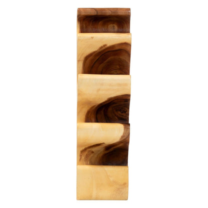 Matana Suar Wood Wine Rack