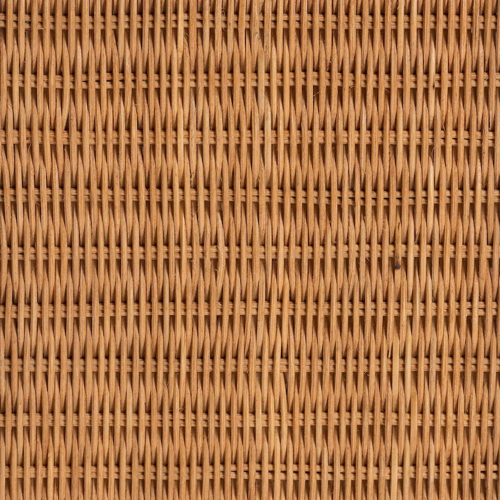 Dolby Natural Rattan End Table - Handwoven Wicker Side Table