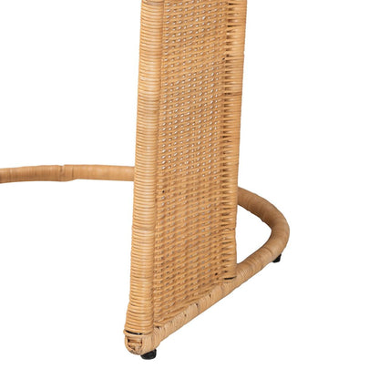 Arisu Bohemian Light Honey Rattan 5-Piece Dining Set