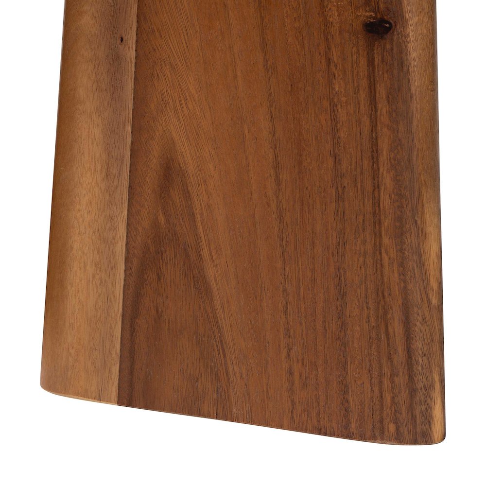 Wood Console Table - Live Edge Statement Table for Entryway or Living Room