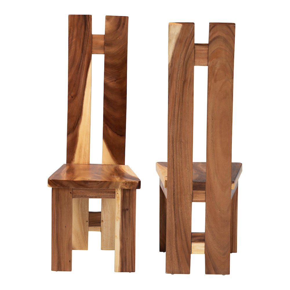 Lin Suar Wood Dining Chair
