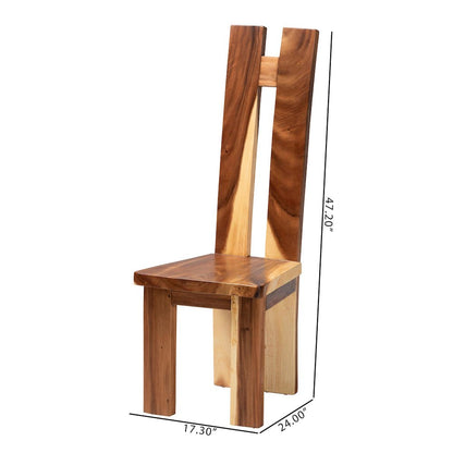 Lin Suar Wood Dining Chair