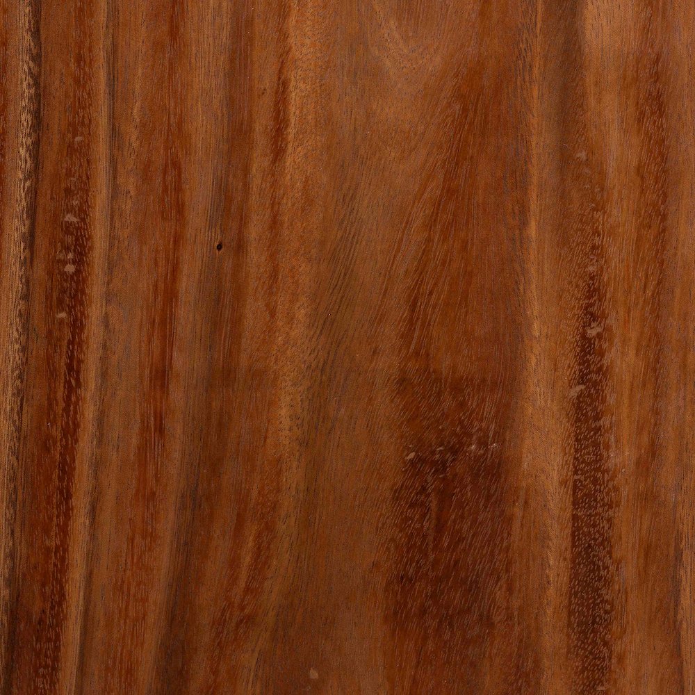 Luan Suar Wood Dining Chair - Handcrafted Solid Wood Seat