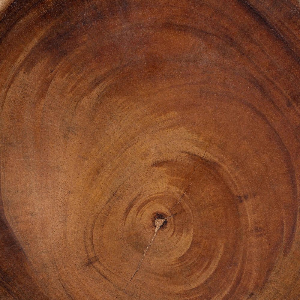 Jia Suar Wood End Table - Handcrafted Side Table