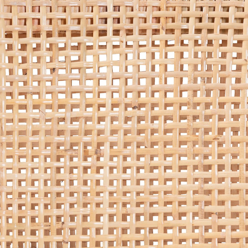 Natural Rattan Counter Stool - Handcrafted Wingback Counter Chair
