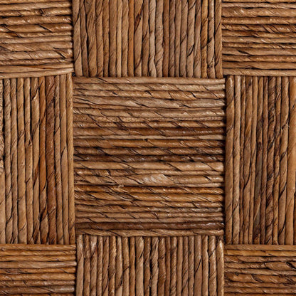 Raniya Handwoven Seagrass Dining Chair Set of 2- Solid Mango Wood Frame