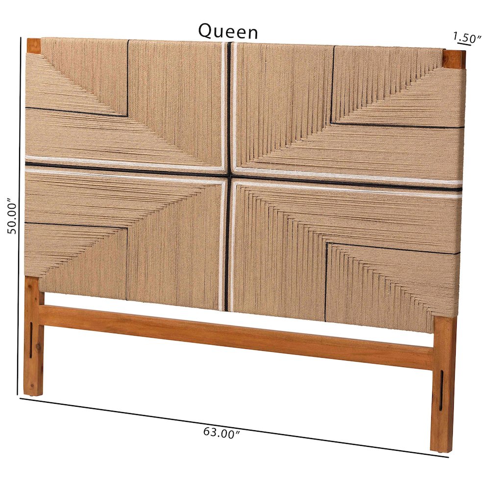 Prita Paper Loom Headboard