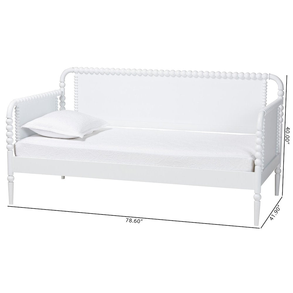Bobbin Daybed - Wooden Bed Frame with Turned Spindle Detailing