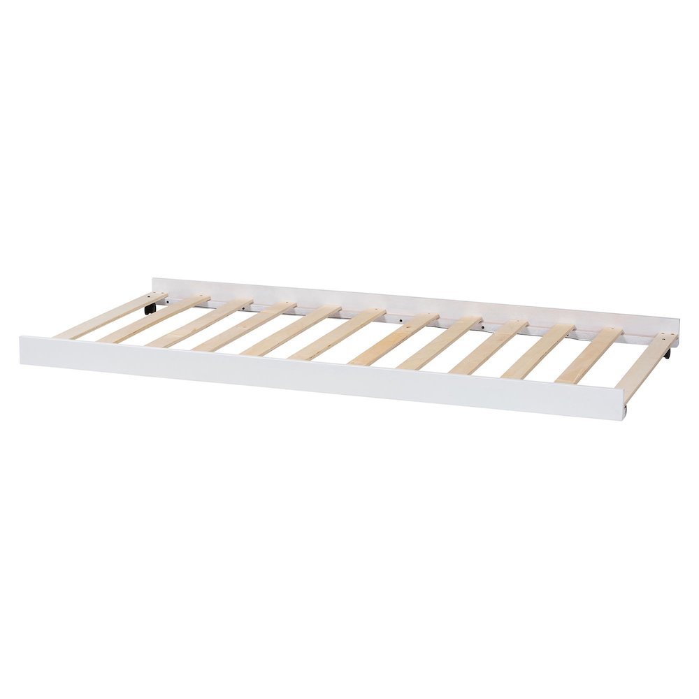 Trundle - Underbed Low-Profile Rolling Base, Twin, White