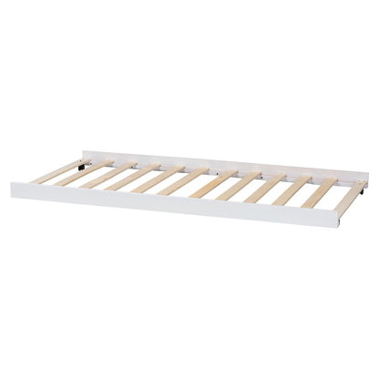 Trundle - Underbed Low-Profile Rolling Base, Twin, White