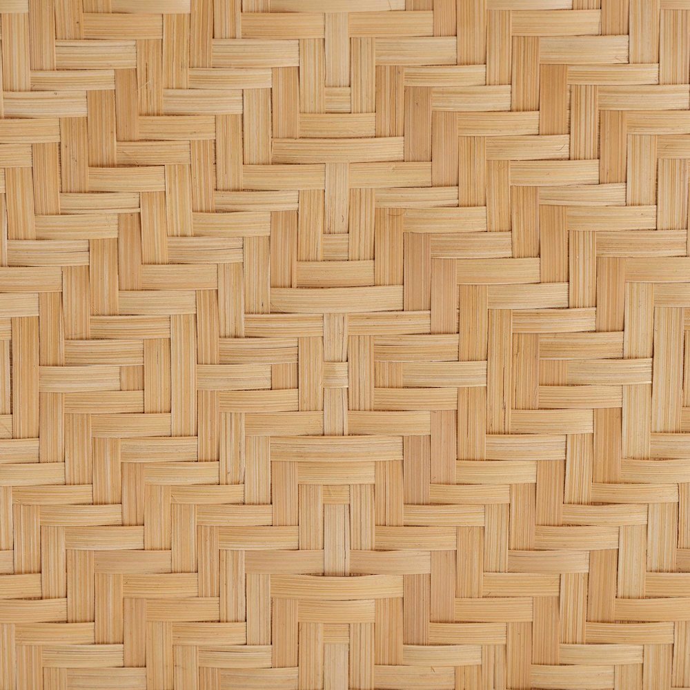 Baara Natural Rattan 4-Tier Display Shelf - Handcrafted Bookcase
