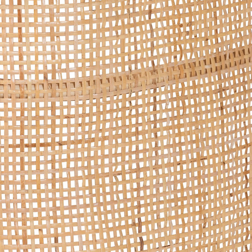 Rattan Bed Frame - Handwoven Wicker Headboard and Footboard, Queen