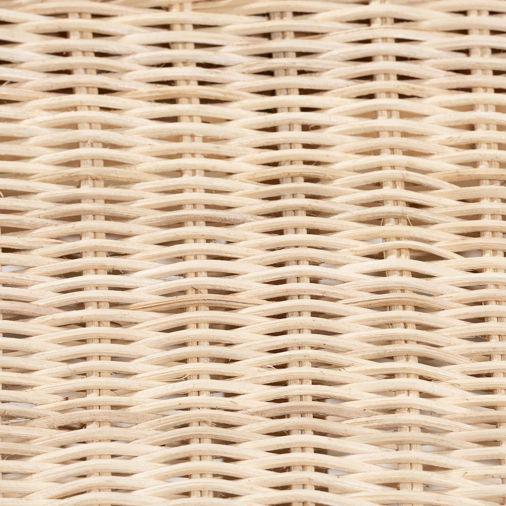 Adonis Natural Rattan Display Shelf - Freestanding 6-Tier bookcase