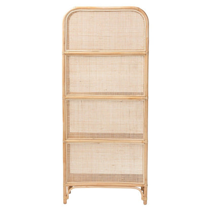 Chusi Natural Rattan Decorative Shelf