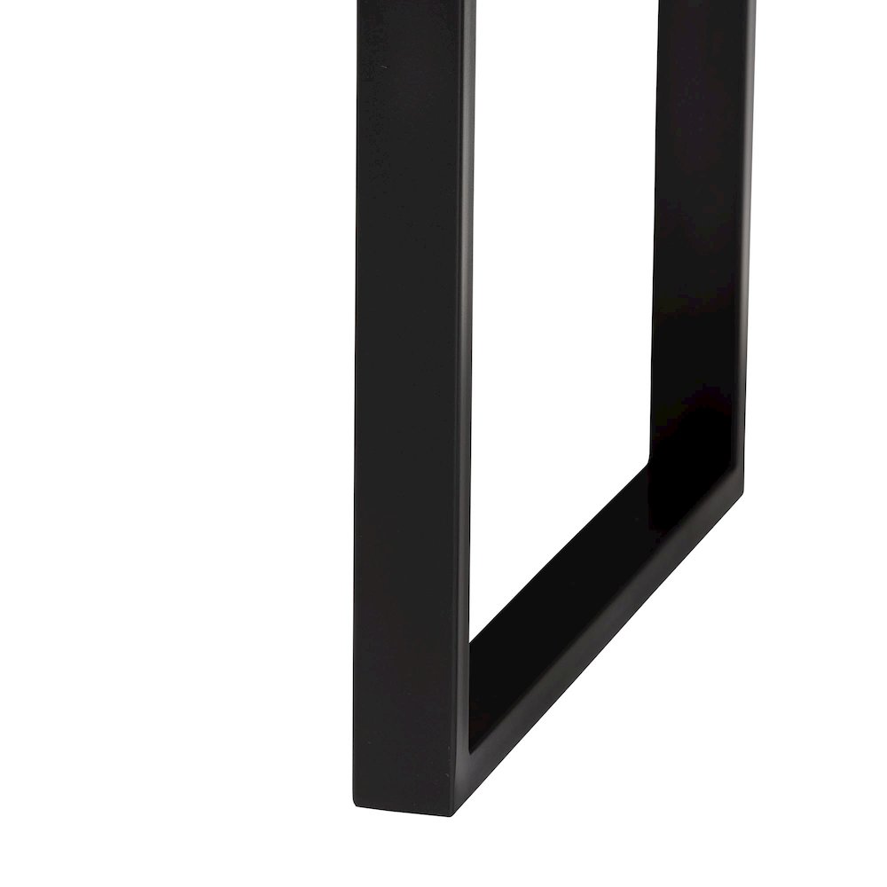Coffee Table with Glass Inlay - Rectangular Live Edge Teak wood Accent Table