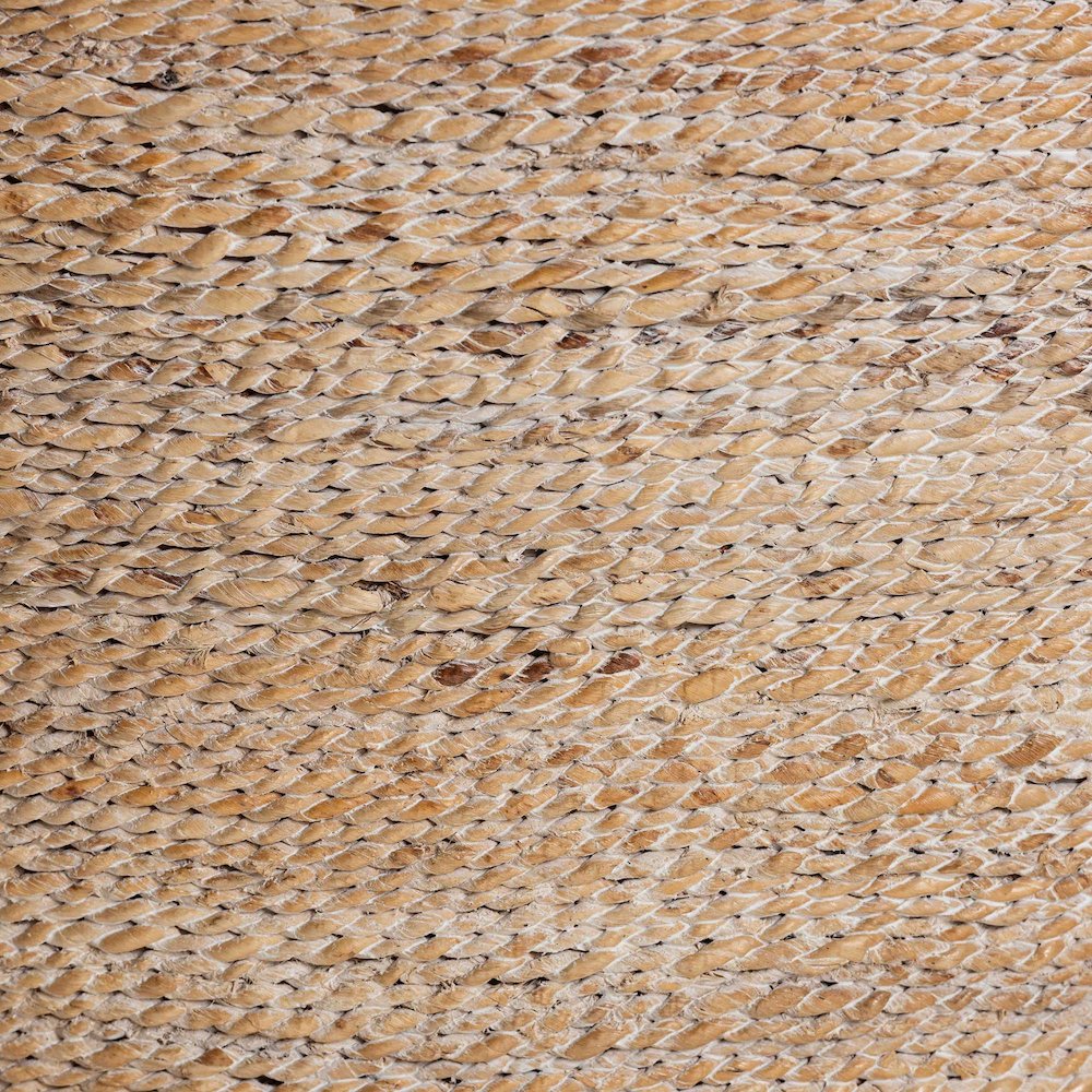 Seagrass Dining Chair with Mahogany Wood Frame, Whitewash
