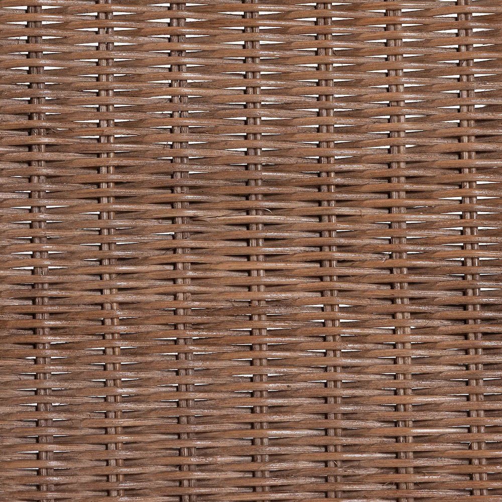 Natural Rattan Dining Chair - Handcrafted Wicker Accent Chair