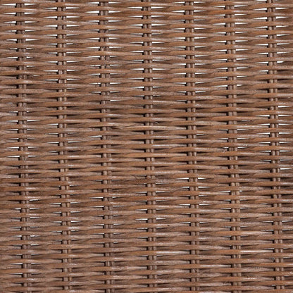 Natural Rattan Dining Chair - Handcrafted Wicker Accent Chair