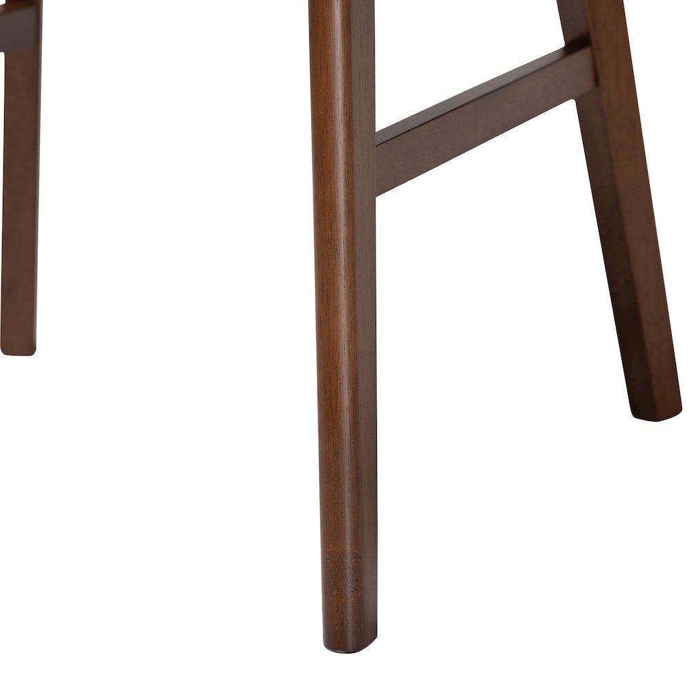 Fremont Wood 5-Piece Dining Set - Mid-Century Modern Table with Matching Chairs