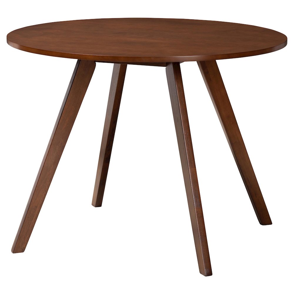 Reva Wood 5-Piece Dining Set - Mid-Century Modern Table with Matching Chairs