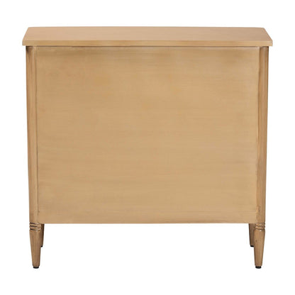 Karmel Chest - 3-Drawer Storage Chest with Curved Front and Tapered Legs