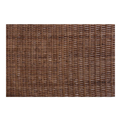 Raphaela Rattan Standalone Headboard with Stepped Detailing, Queen