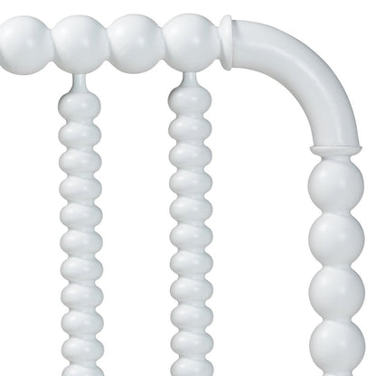 Finley Turned Bobbin Headboard - Spindle Design, Farmhouse, Twin, White