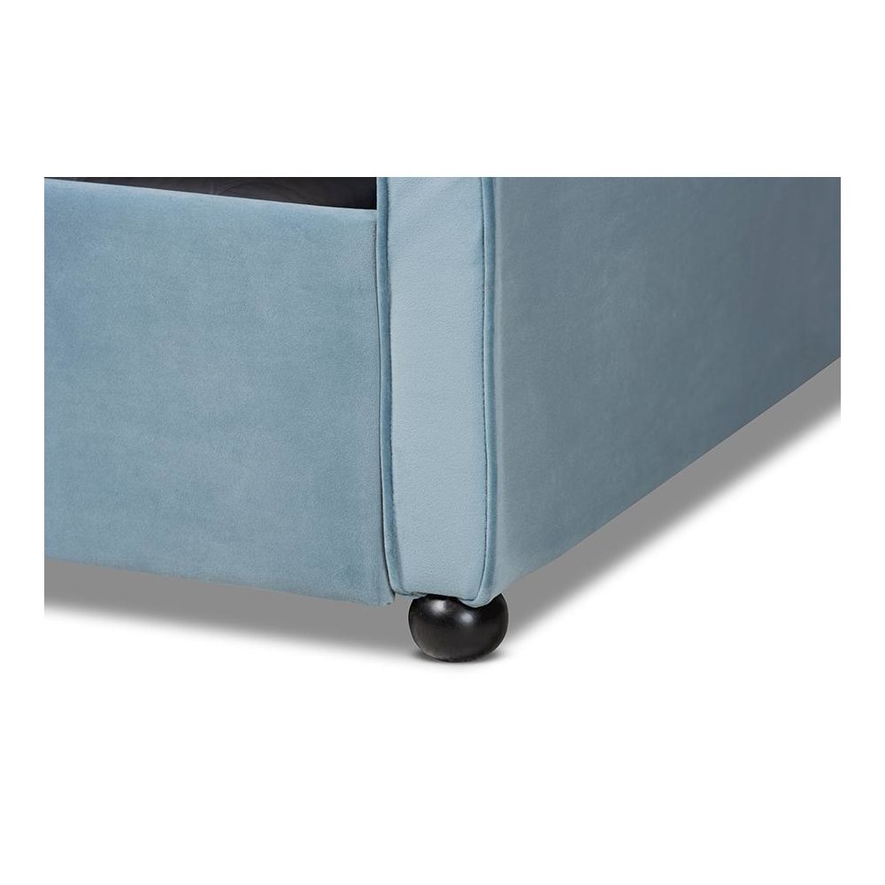 Button Tufted Full Size Daybed with Trundle