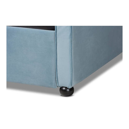 Button Tufted Full Size Daybed with Trundle