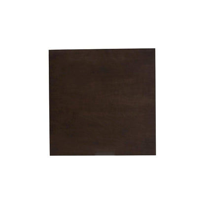 Britte Mid-Century Modern Dark Oak Brown Finished Square Wood Dining Table