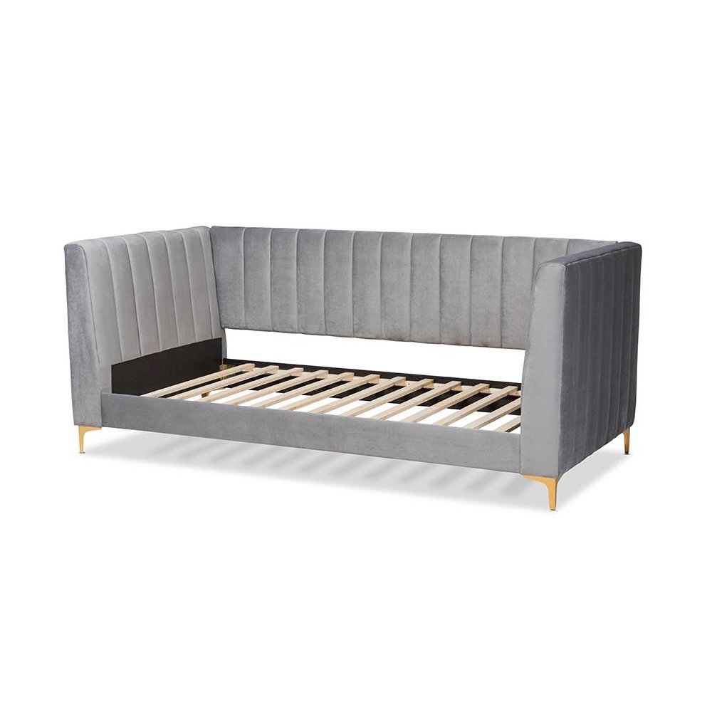 Gold Finished Twin Size Daybed