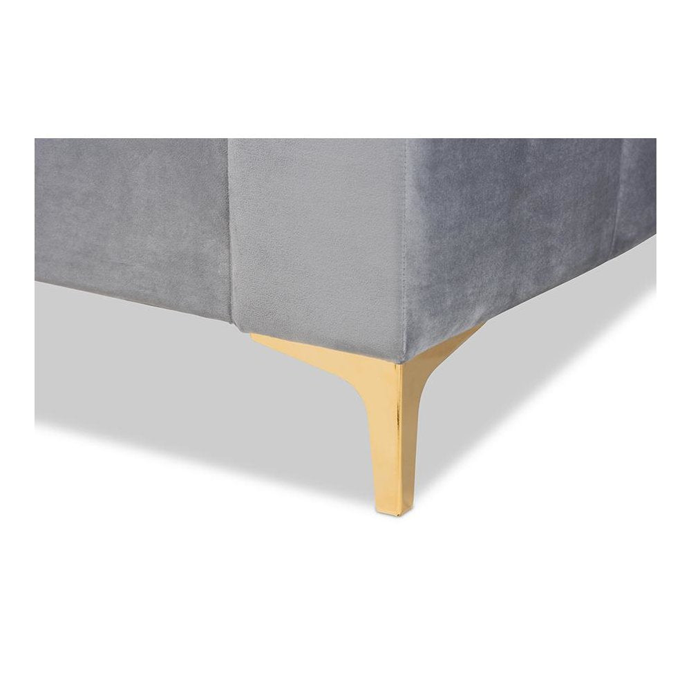 Gold Finished Twin Size Daybed
