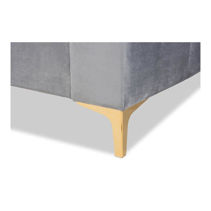 Gold Finished Twin Size Daybed