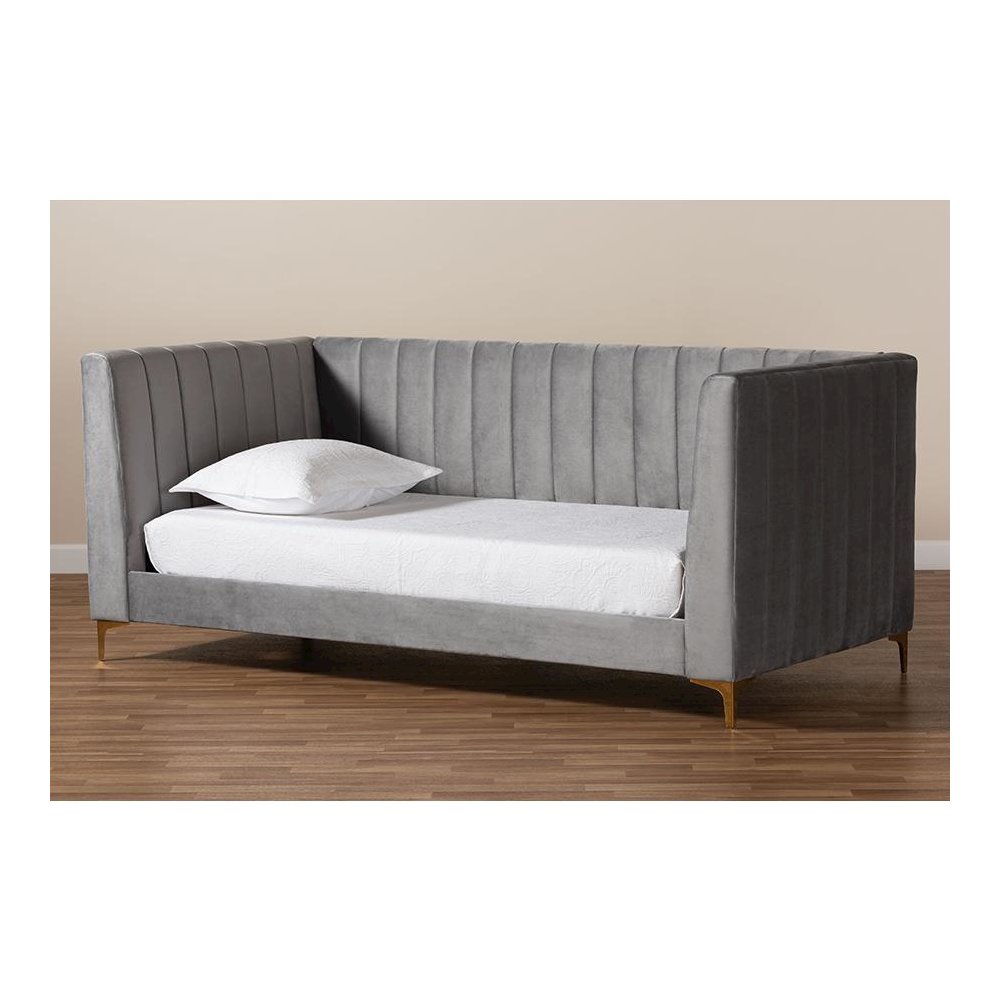 Gold Finished Twin Size Daybed