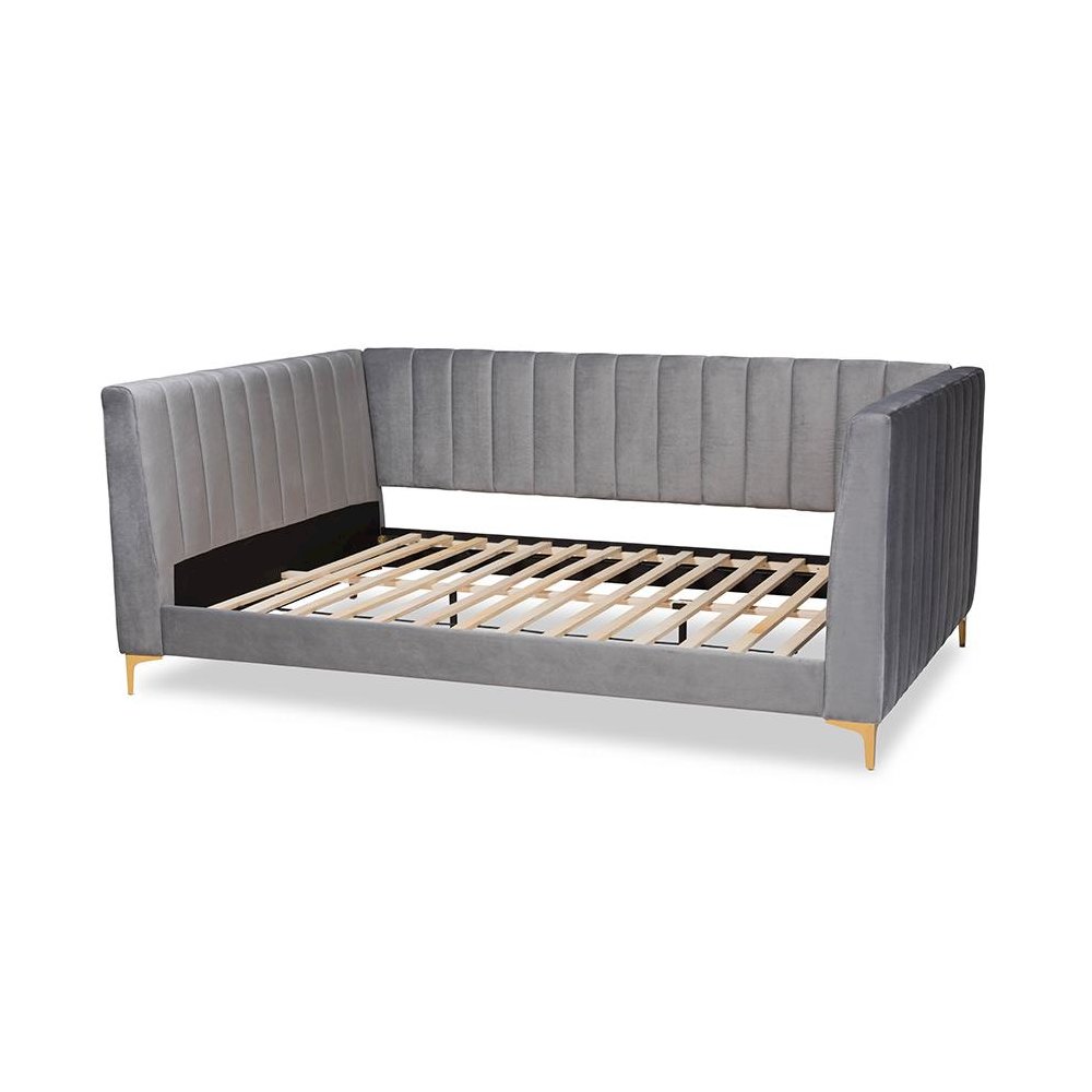 Gold Finished Full Size Daybed