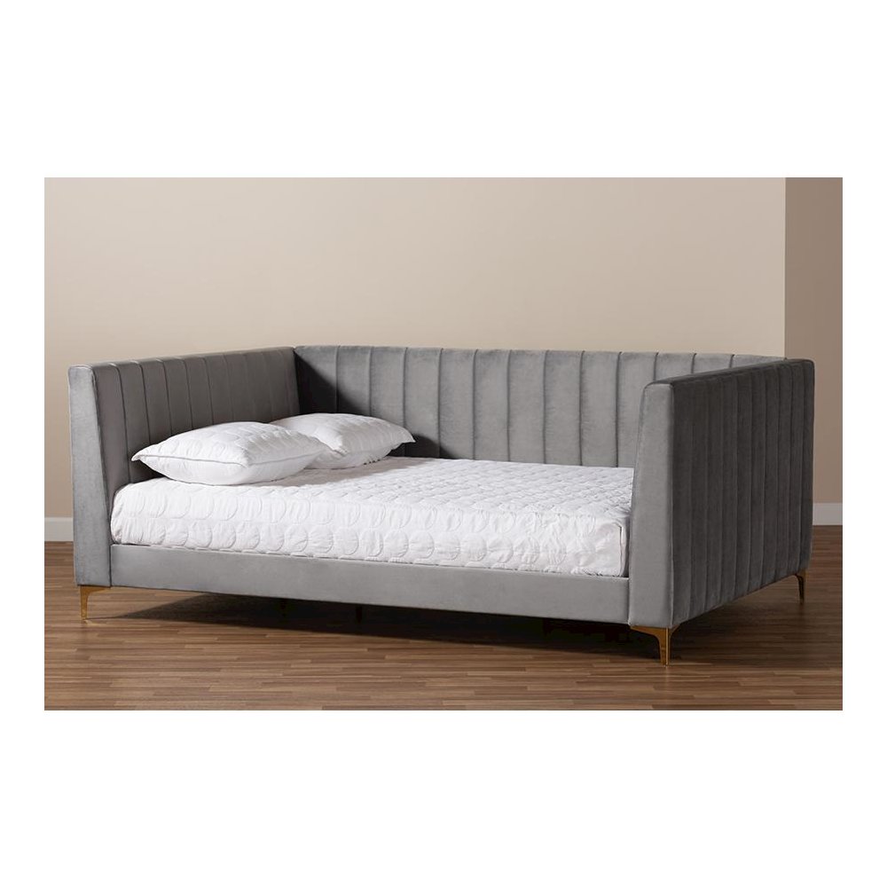 Gold Finished Full Size Daybed