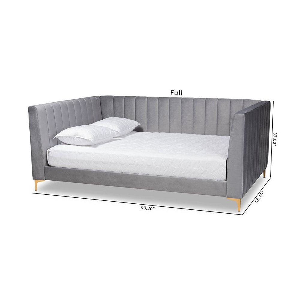 Gold Finished Full Size Daybed