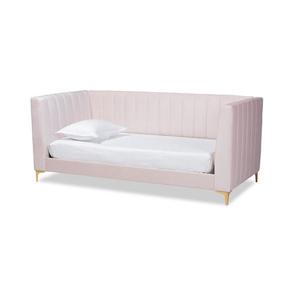 Gold Finished Twin Size Daybed