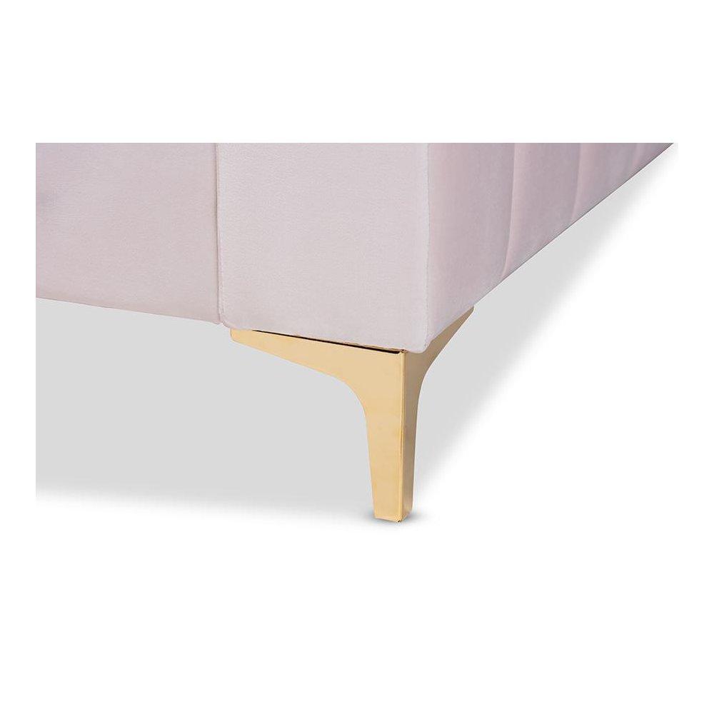 Gold Finished Twin Size Daybed