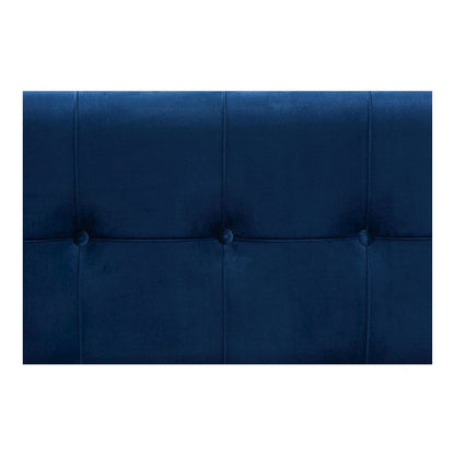 Gold Metal Finished Storage Ottoman