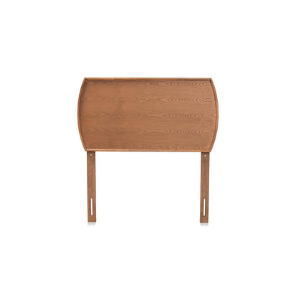 Laurien Mid-Century Modern Ash Walnut Finished Wood Twin Size Headboard