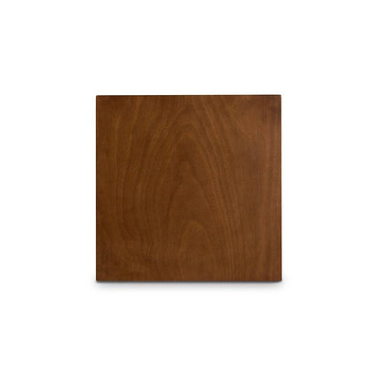 Walnut Brown Finished Wood 5-Piece Pub Set