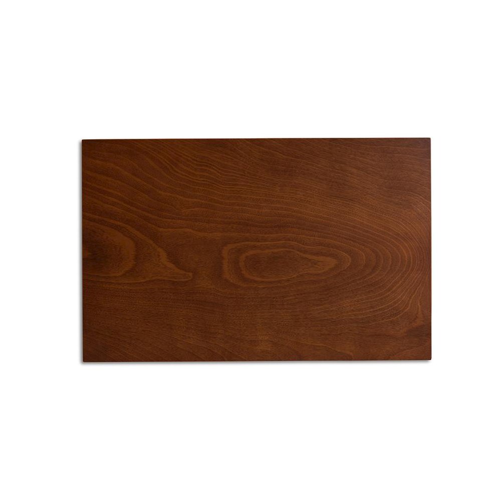 Nicolette Modern and Contemporary Walnut Brown Finished Wood 5-Piece Dining Set