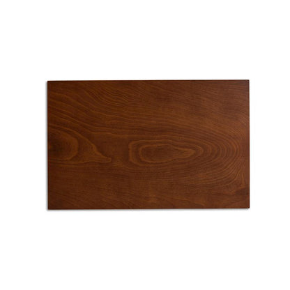 Nicolette Modern and Contemporary Walnut Brown Finished Wood 5-Piece Dining Set