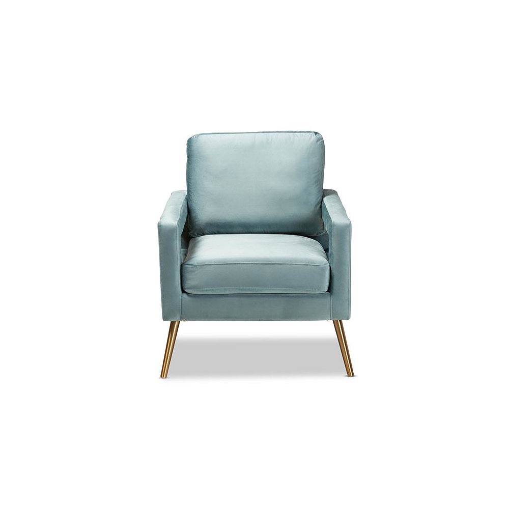 Gold Finished Armchair