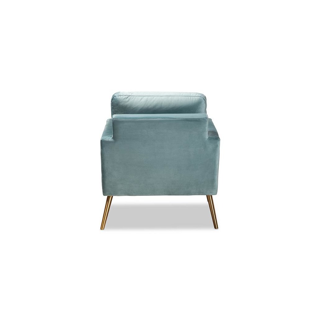Gold Finished Armchair