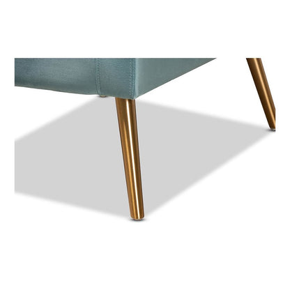 Gold Finished Armchair