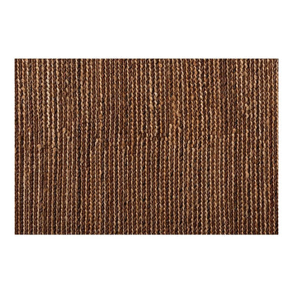 Zaguri Modern and Contemporary Natural Handwoven Leather Blend Area Rug